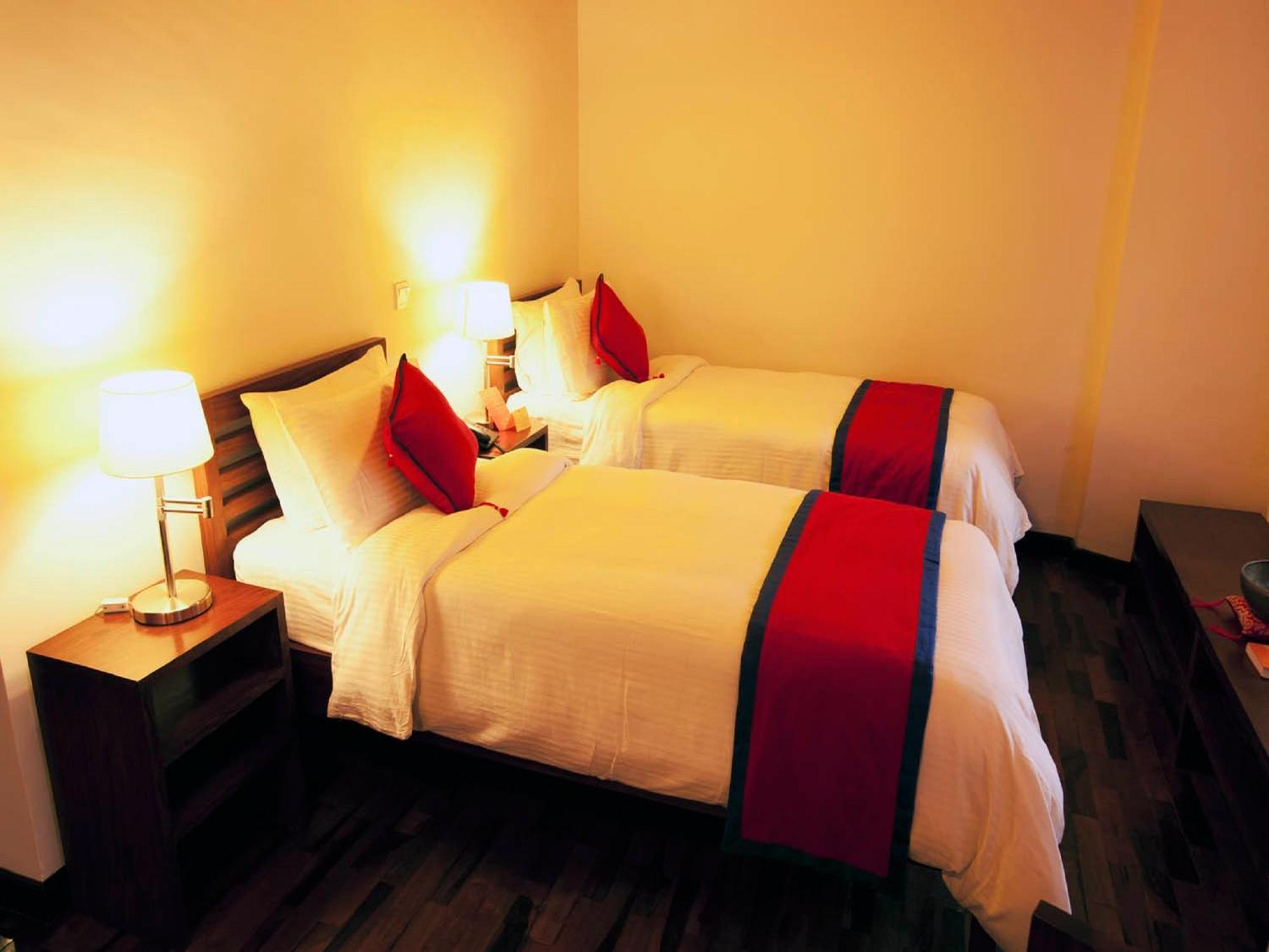 Shambaling Boutique Hotel Kathmandu Rum bild