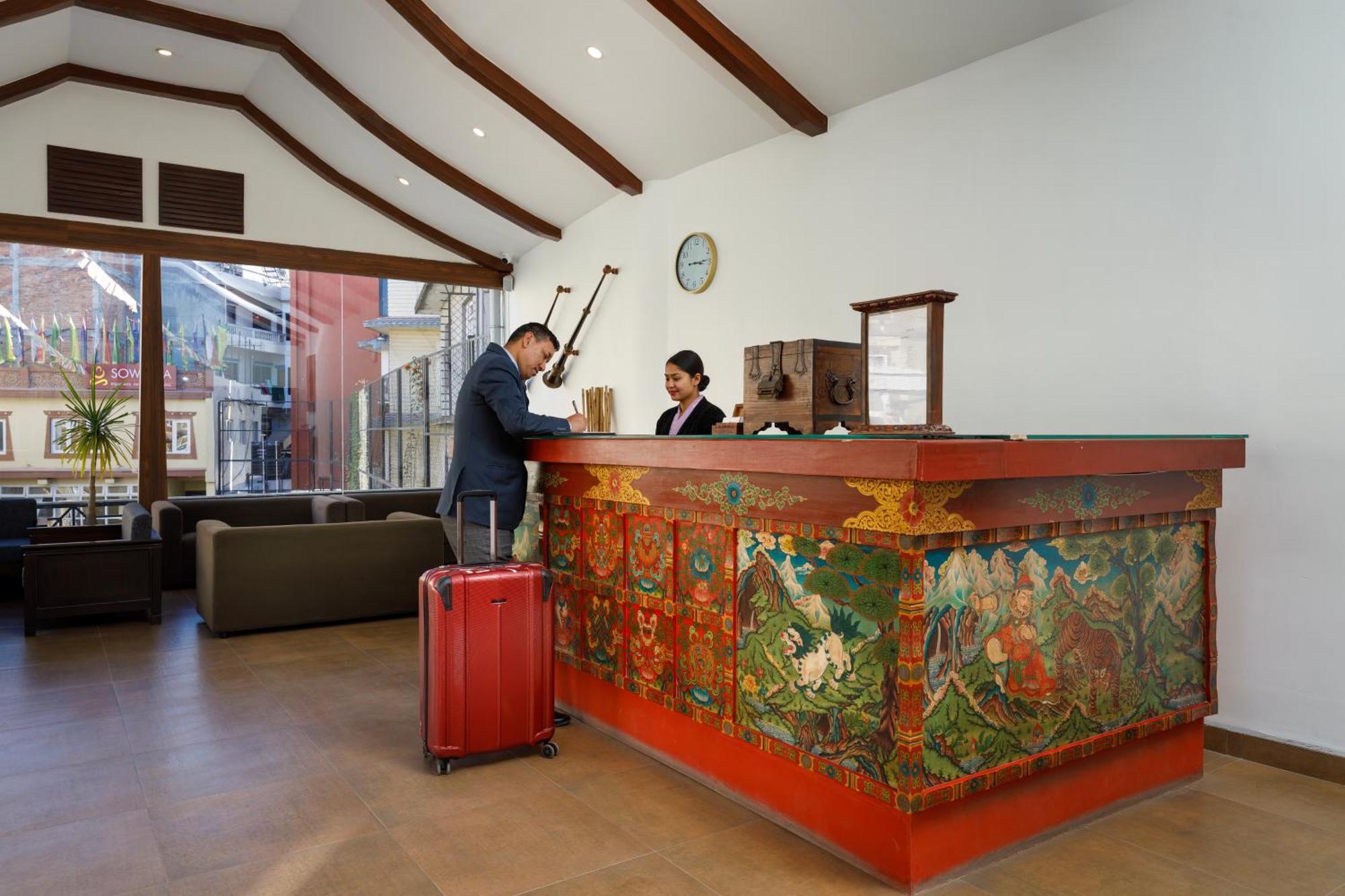 Shambaling Boutique Hotel Kathmandu Exteriör bild